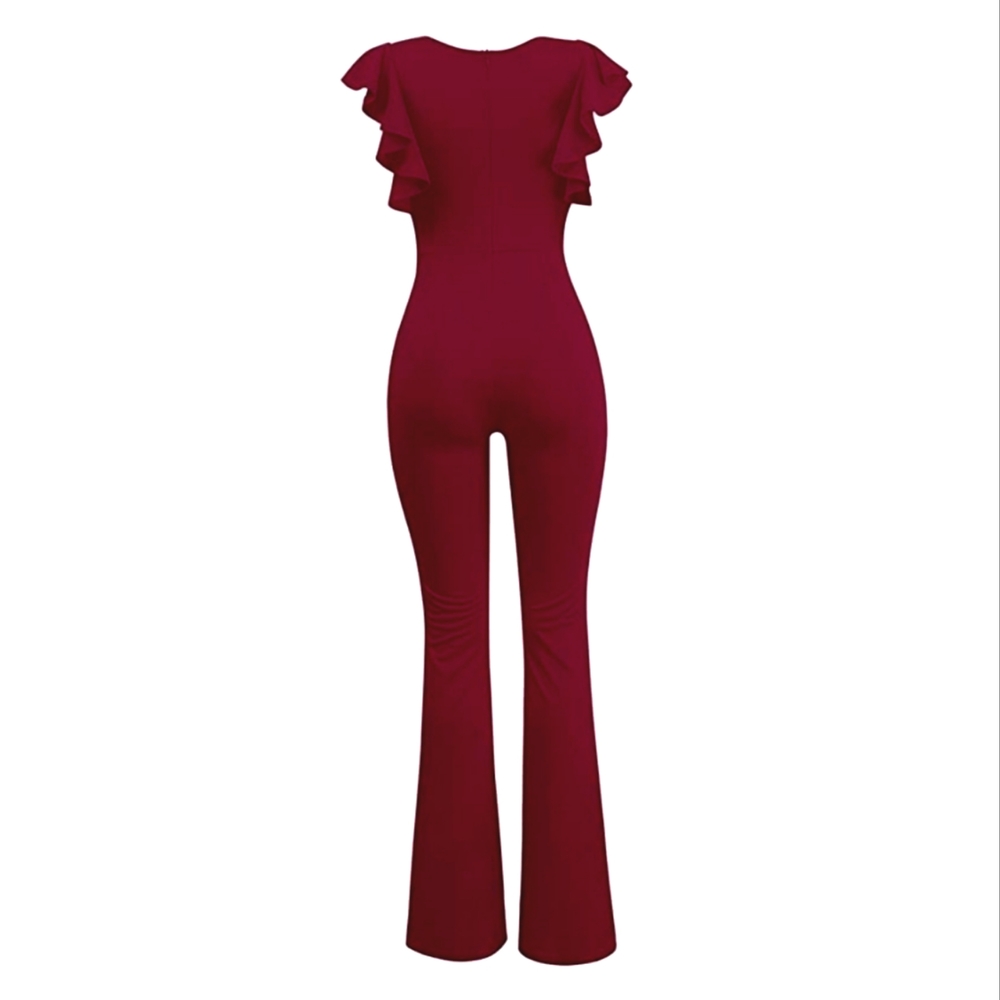 Red Jumpsuit - Picture 3 of 8